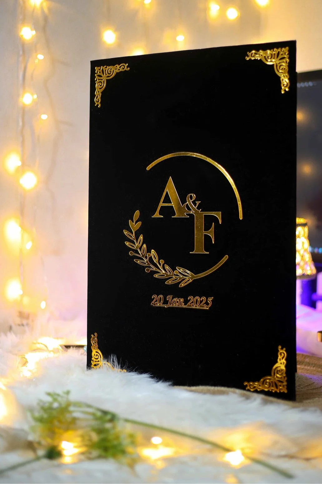 Nikkah Booklet | Black